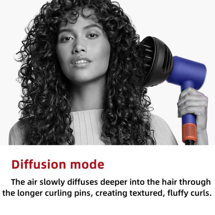 For Dyson HD01 To HD16 Hair Dryer 2 In 1 Diffuser Nozzles Wave+Curl Dual Purpose Diffuser Attachm...