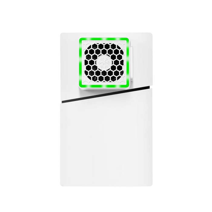For PS5 Slim Console Side-mounted Cooling Fan RGB Radiator