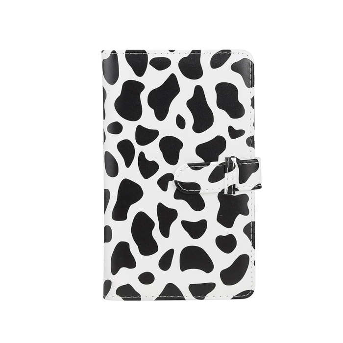 3 Inch 96-Piece PU Leather Photo Album For Fujifilm Instax Mini 11/9/7+/40(Cow Pattern)