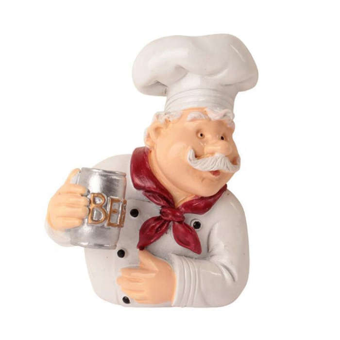 Home Cartoon Chef Power Cord Organizer Kitchen Storage Powerful Sticky Hooks, Style: Beer