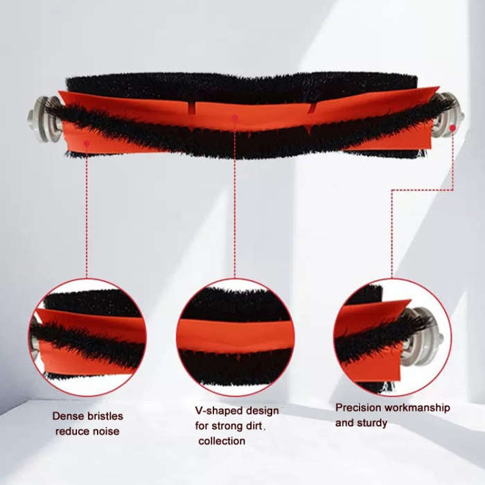 Roller Brush For Dreame X30 / X30 Pro Robot Vacuum Cleaner Replacement Parts