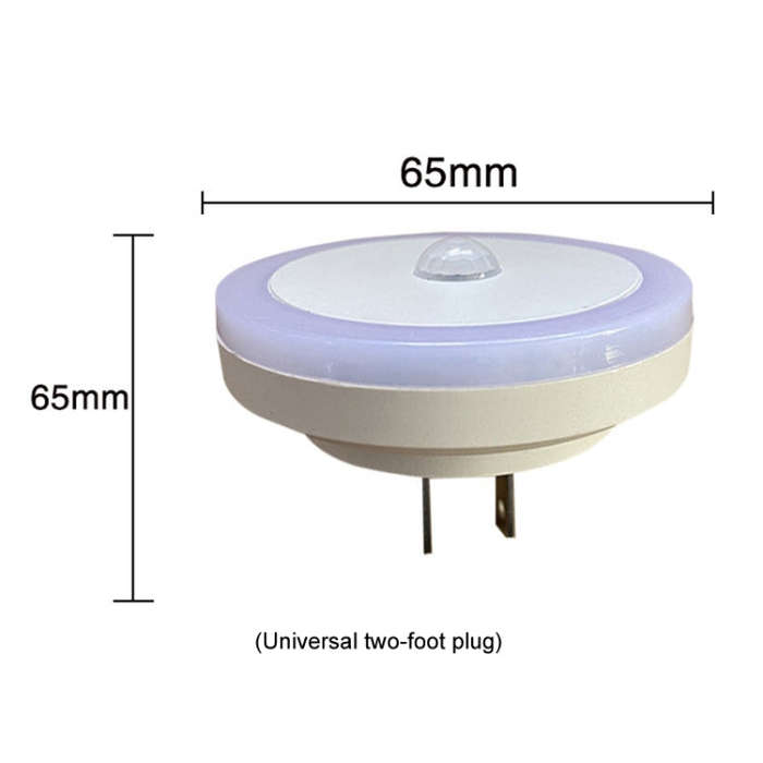3W LED Human Body Sensor Light Smart Light Control Infrared Plug- in Night Lamp Floor Bedroom Lam...