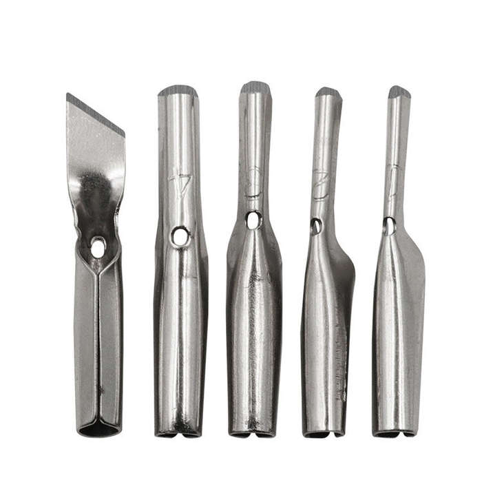 7pcs /Set Wood Handle Carving Knife Tool Art Combination Set(Five Blade Heads)