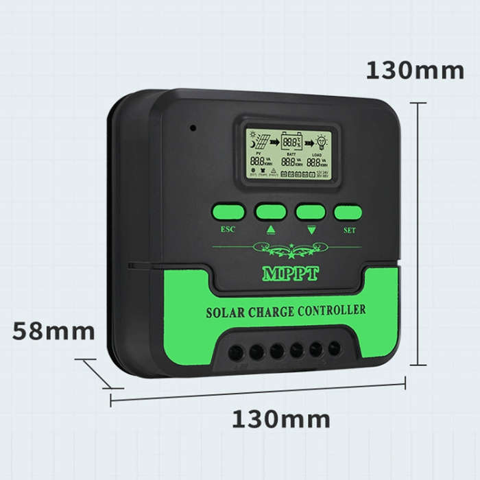 12V/24V 20A MPPT Smart Solar Charge Controller, Model: CM-D20