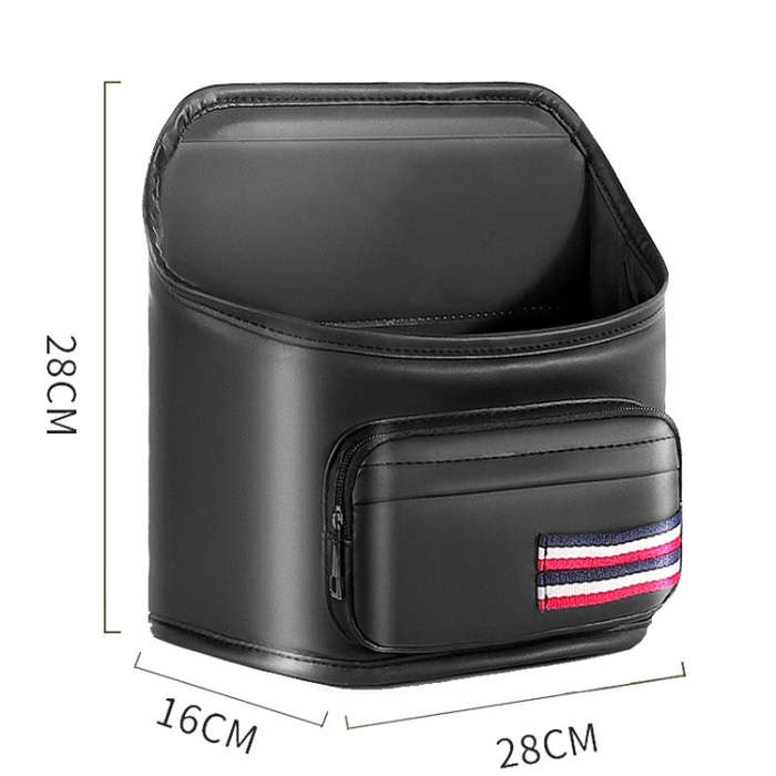 Car Seatback Storage Hanging Bag Vehicle Multifunctional Storing Tissue Box, Style: No Built-In B...