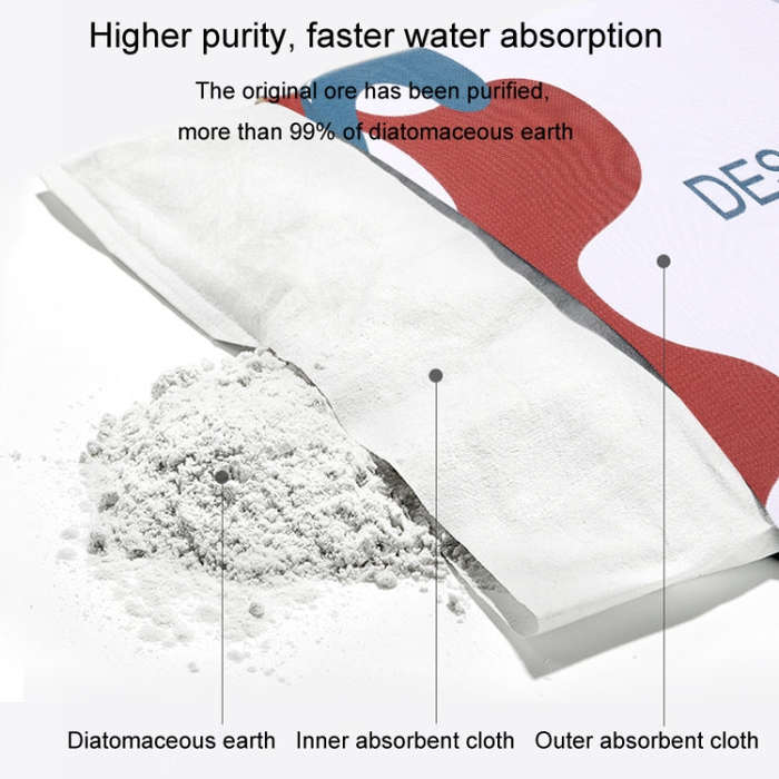 Diatomaceous Earth Bathroom Water-absorbing Quick-drying Foot Mat Toilet Anti-slip Soft Floor Mat...