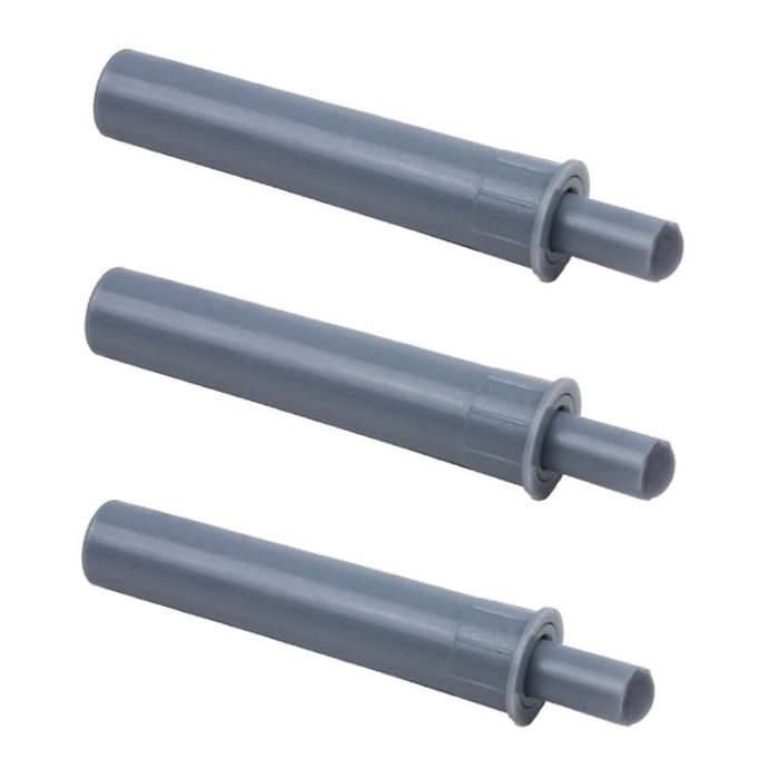 3pcs Cabinet Door Bouncing Anti-Collision Mute Cushion Damper(Gray)