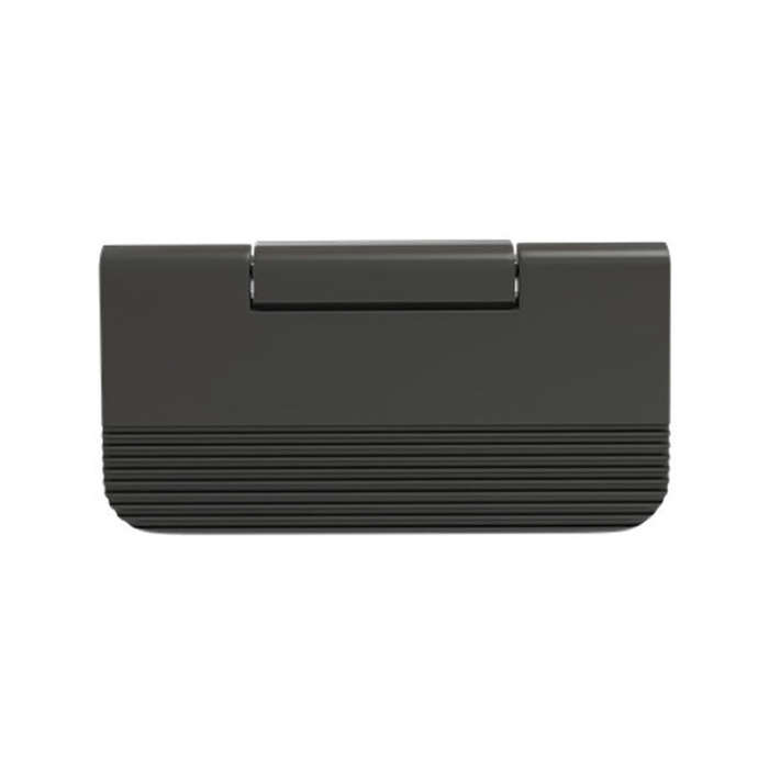 Invisible Simple Drawer Exposed Mounted Concealed Button Flip Flop Handle(Gray)