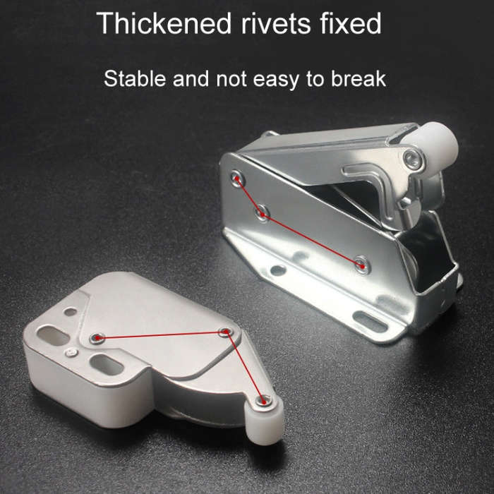 2pcs Household Thickened Closet Cabinet Door Latch, Style: Elephant Trunk Lock