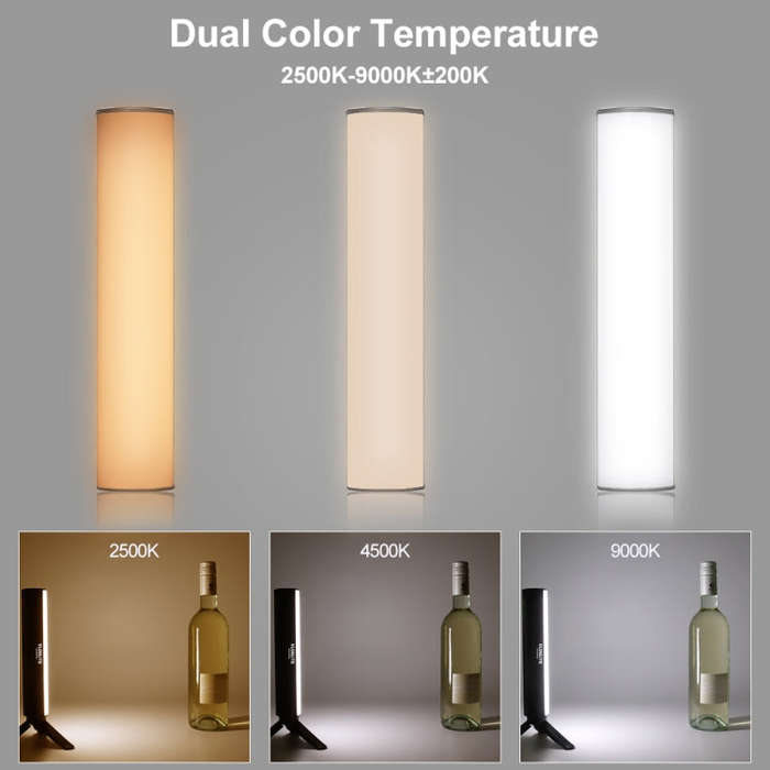 VLOGLITE W200RGB Full Colorful Handheld Fill Light Stick Live Photography Ambient Light Outdoor L...