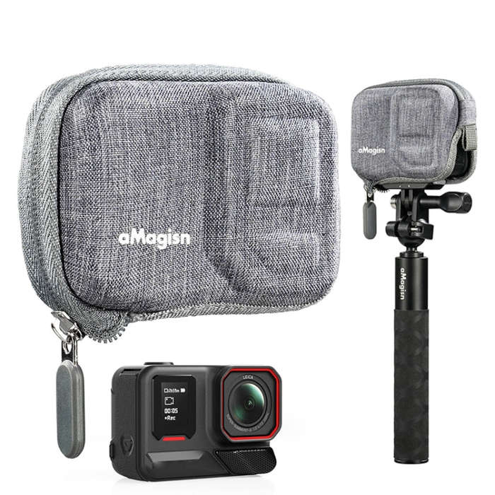 For Insta360 Ace Pro 2 / Ace Pro / Ace AMagisn Body Bag Protective Shell Accessories(Gray)
