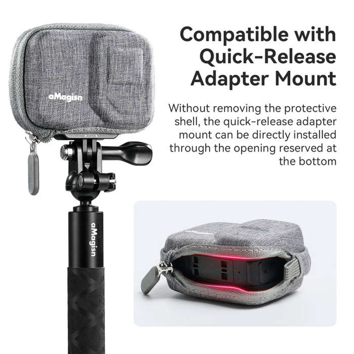 For Insta360 Ace Pro 2 / Ace Pro / Ace AMagisn Body Bag Protective Shell Accessories(Gray)