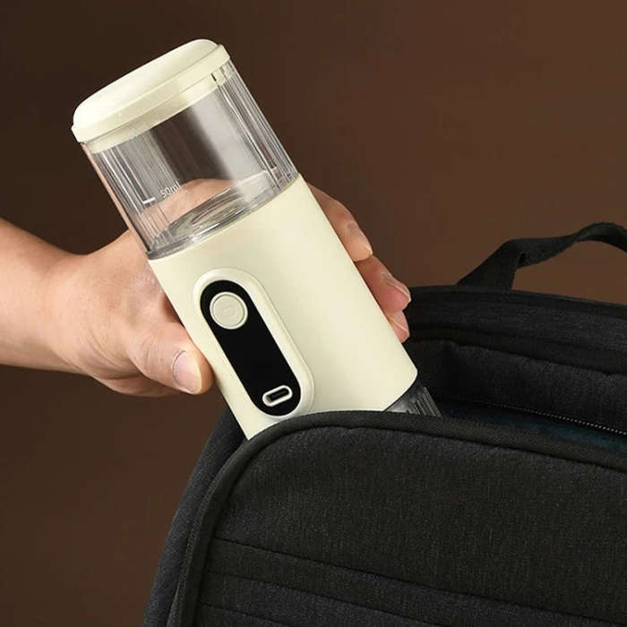 Wireless Portable Coffee Machine Compatible With Ground Coffee & NS Capsule(Black)