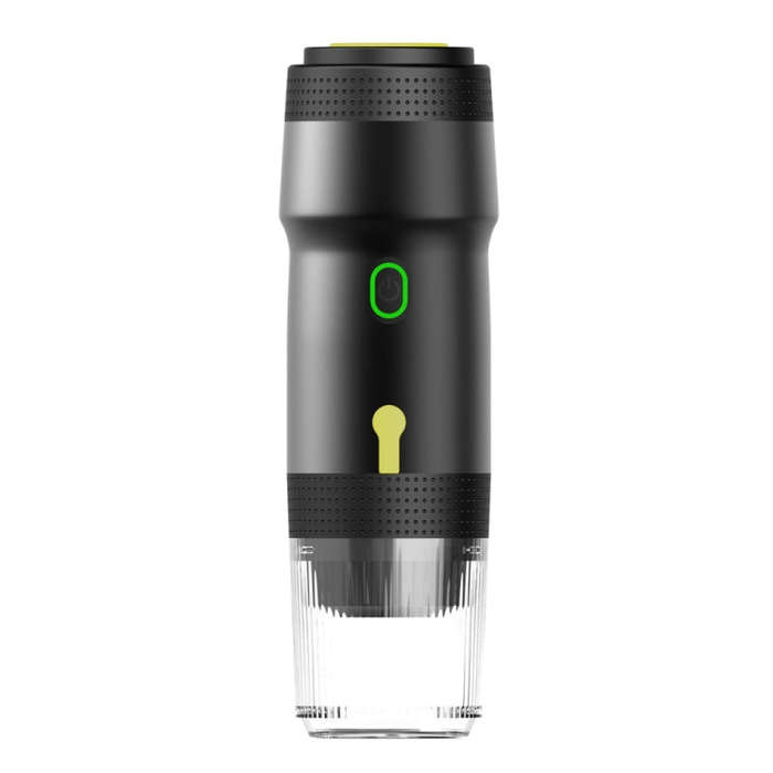 12V 3 In 1 Car Self-heating Coffee Machine Compatible With Large / Small Capsules and Ground Coff...