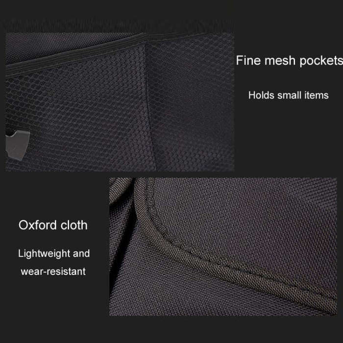 Car Trunk Portable Foldable Organizing And Storing Box(Black)