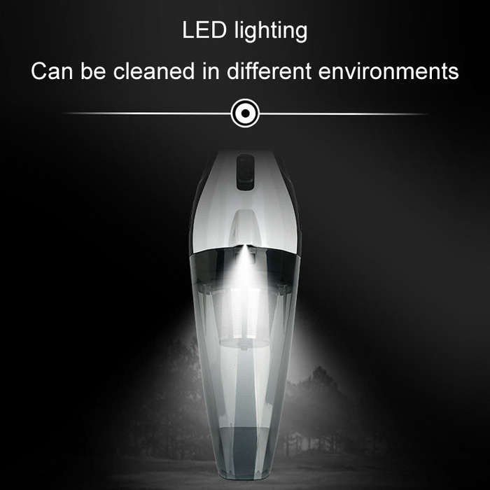 Car Handheld Portable Vacuum Cleaner With Strong Suction, Specifications: Wired + Charging 11.1V