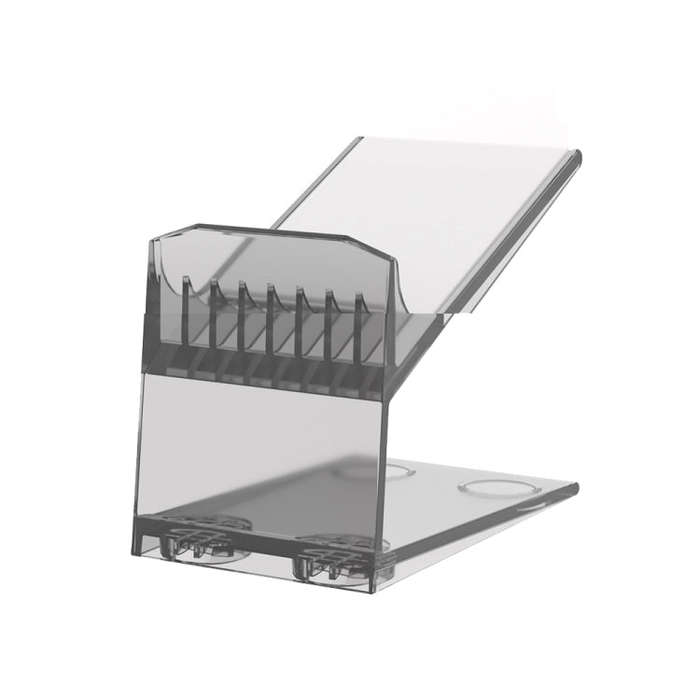 Acrylic Game Controller Display Stand Desktop Storage Rack(Transparent Black)