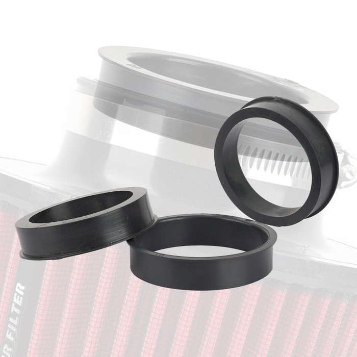 Car Modified Air Filter Reducer Rubber Ring(76mm To 70mm)