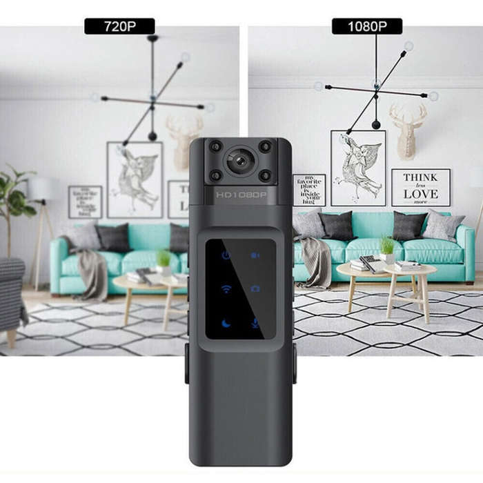 WIFI HD Night Vision Chest-Worn Work Recorder Cycling Camera, Model: L13+16G TF Card