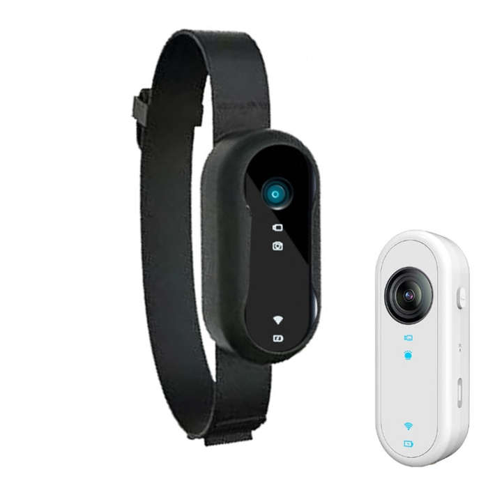 HD Outdoor Portable Pet Recorder Cycling Sports Camera, Specifications: With Silicone Collar