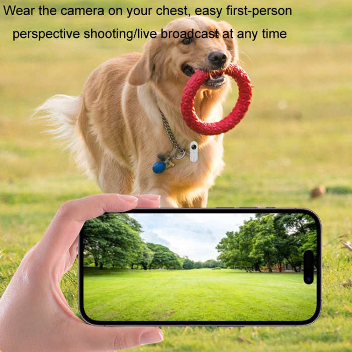 HD Outdoor Portable Pet Recorder Cycling Sports Camera, Specifications: No TF Card