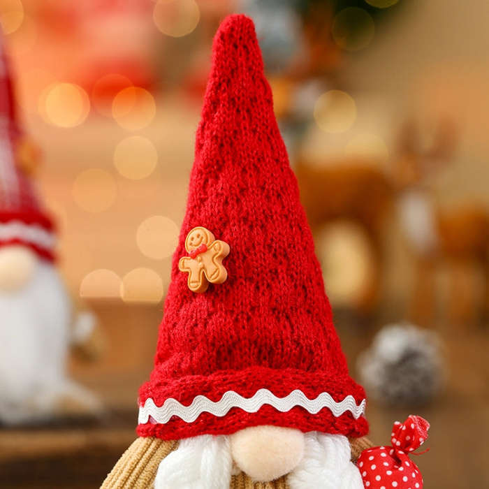 Christmas Faceless Old Man Ornament Cartoon Doll Window Decoration Decorations(Male)