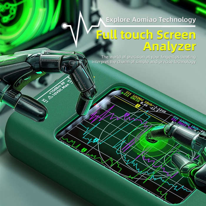 BSIDE P5 Handheld Vector Network Analyser Colorful Screen Network Tester