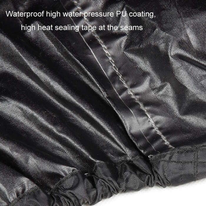 MESOROCK Motorcycle Light Durable Dustproof Rainproof Half Cover, Size: L