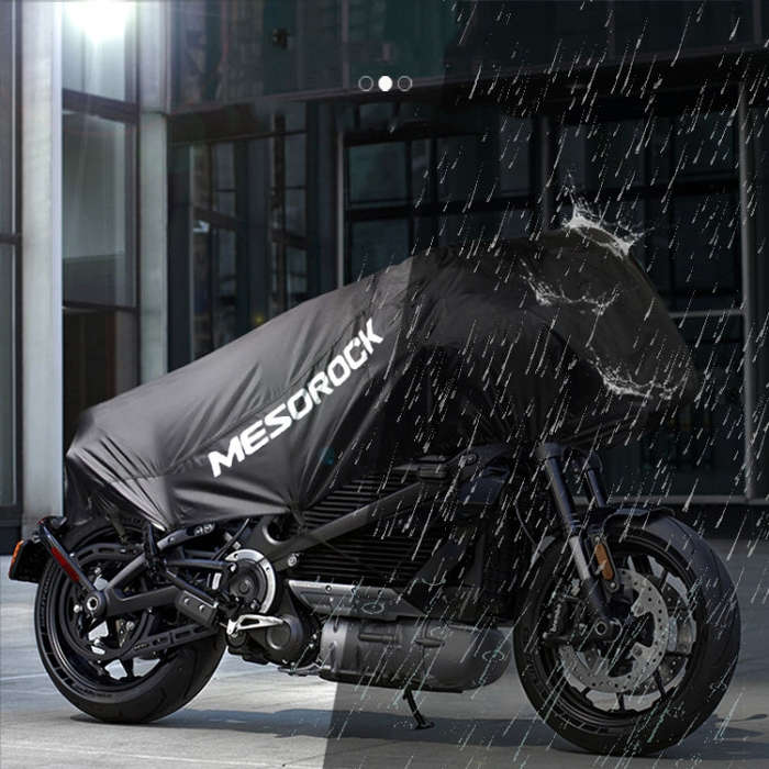 MESOROCK Motorcycle Light Durable Dustproof Rainproof Half Cover, Size: L