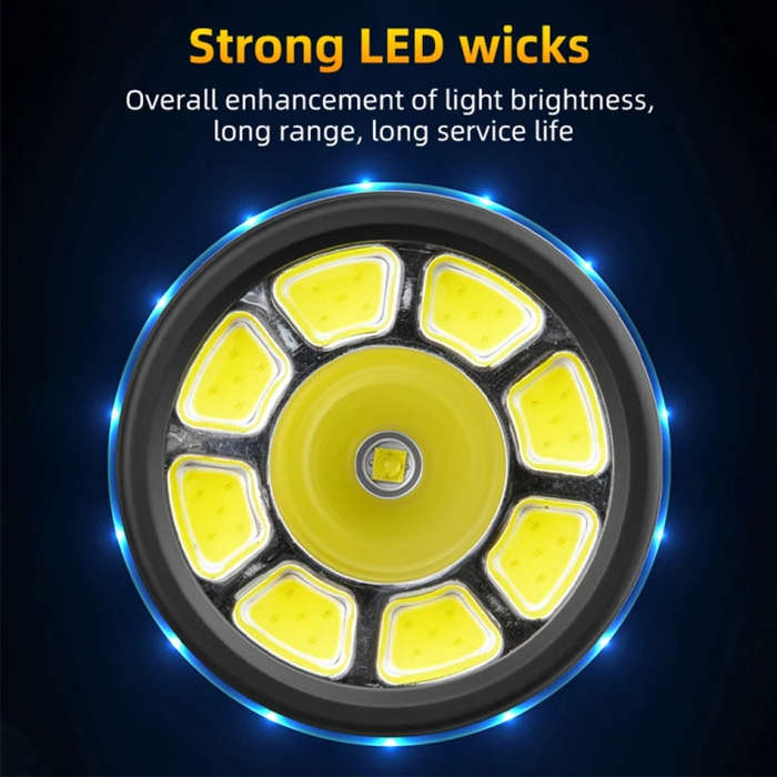 E-SMARTER LY006 Magnetic Multifunctional Work Light LED Smart Electric Display Flashlight