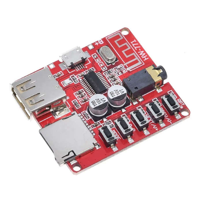 Bluetooth Decoder Board MP3 Lossless Car Speaker Amplifier Modification Bluetooth 4.1 Circuit Boa...
