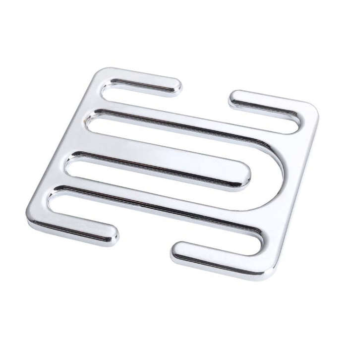 Child Car Seat Belt Adjustment Buckle Fixed Limiter(Silver)