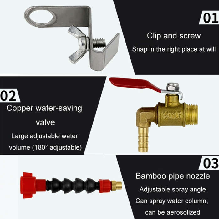 Angle Grinder Marble Cutting Machine Water Filling / Spraying Device Cooling Dusting Dust Spray N...
