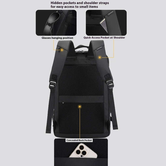 BANGE BG-3029 Large Capacity Sports Travelling Shoulder Bag Wet Dry Separation Lightweight Comput...