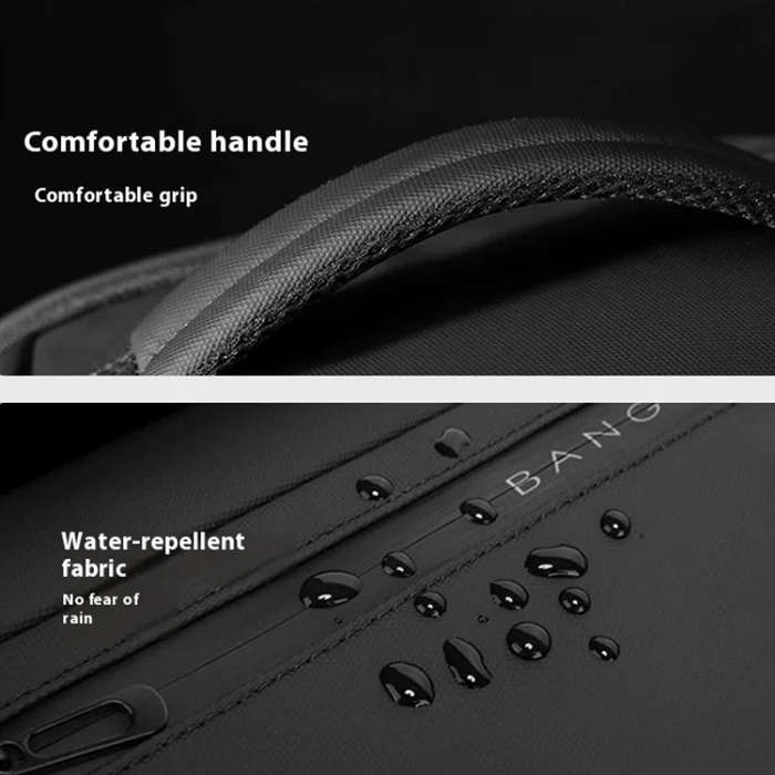 BANGE BG-3029 Large Capacity Sports Travelling Shoulder Bag Wet Dry Separation Lightweight Comput...