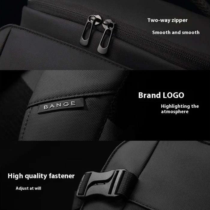 BANGE BG-3029 Large Capacity Sports Travelling Shoulder Bag Wet Dry Separation Lightweight Comput...