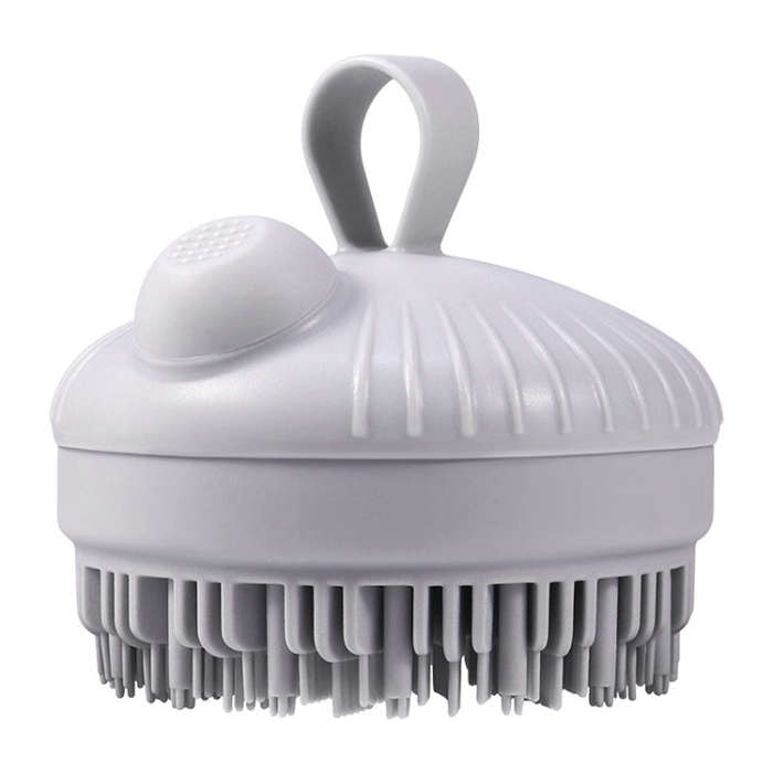 Multi-Functional Shower Scrubbing Ball Bathing Cleaning Brush Silicone Shower Brush, Color: Bath ...