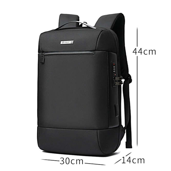 SKV B20453 Men Business Casual Multifunctional Double Shoulder Bag Large Capacity Laptop Backpack...