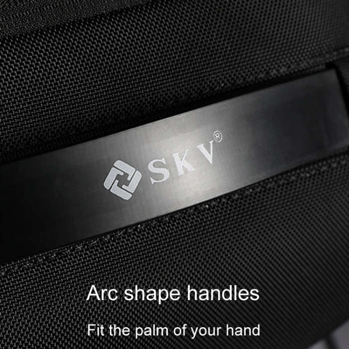 SKV B20453 Men Business Casual Multifunctional Double Shoulder Bag Large Capacity Laptop Backpack...