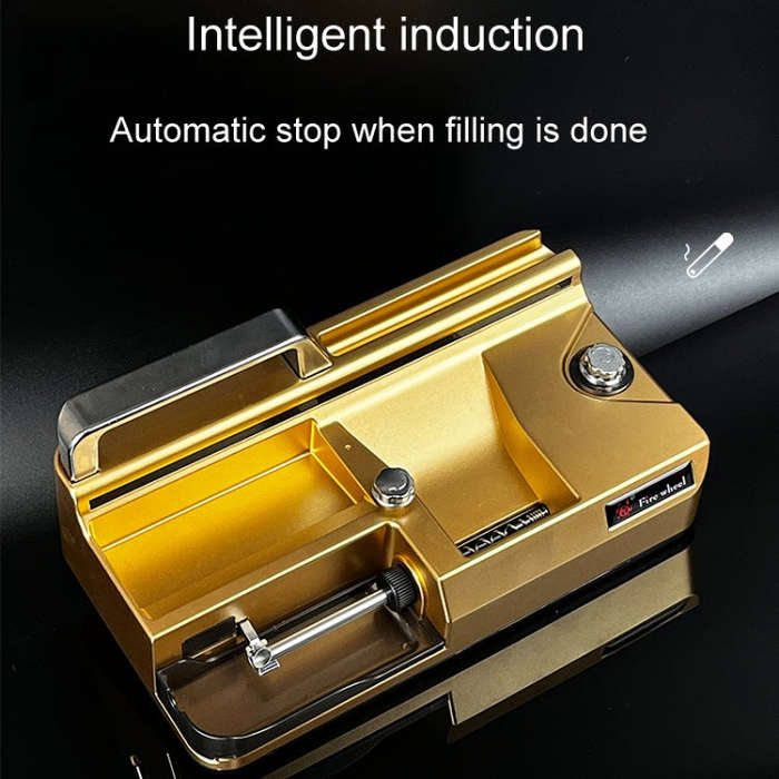 8.0 / 6.5 / 5.5mm Automatic 3-In-1 Smart Cigarette Roller US Plug(Silver)