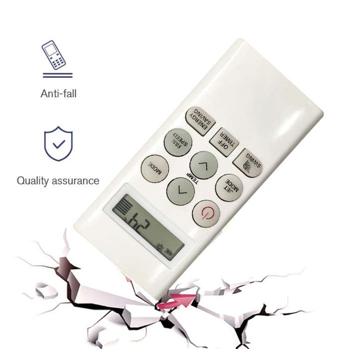 For LG Air Conditioner AKB7356203 / AKB73756204 Remote Control English Version Replacement Parts