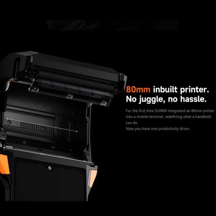 SUNMI V2s PLUS Handheld Cash Register With 80mm Printer Intelligent Mobile Terminal, Spec: 2+16G ...