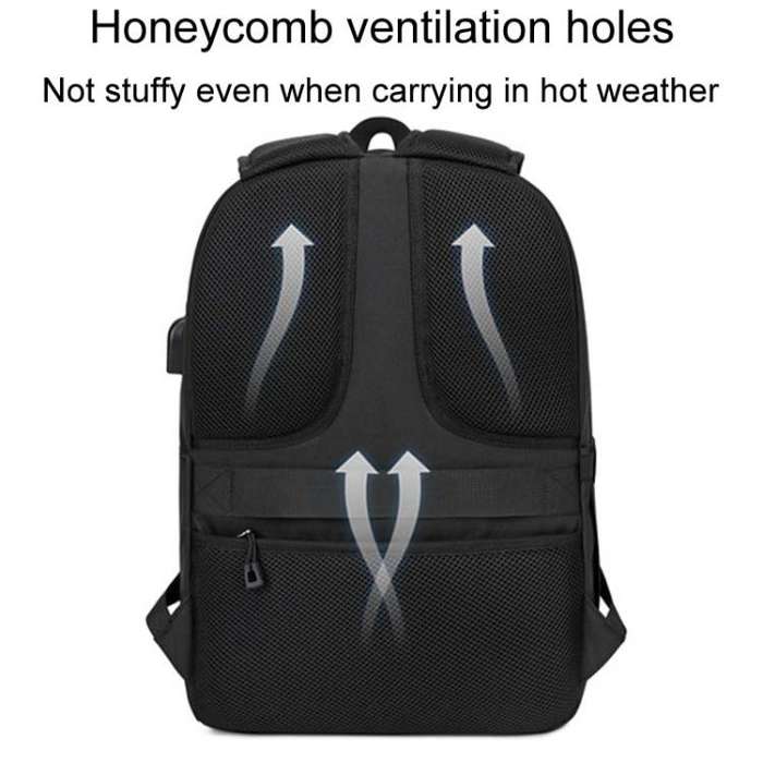 SKV B21071 Large Capacity Student School Bags Leisure Traveling Double Shoulder Laptop Backpack(B...