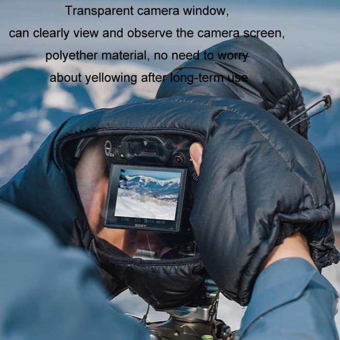 PGYTECH Camera Lens Warm Cold-proof Down Cover, Style: Telephoto