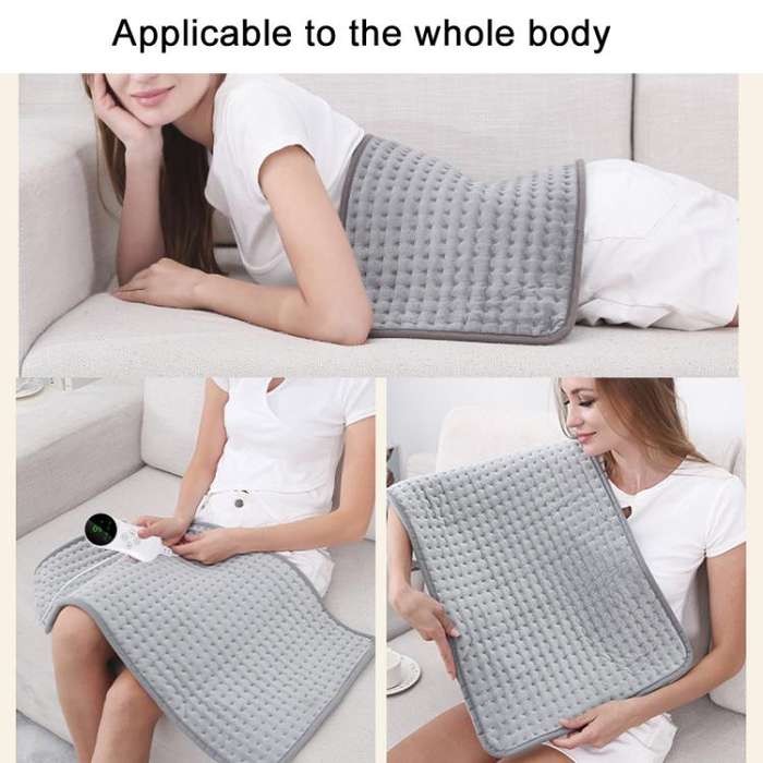 30x40cm Electric Heating Pad With 9 Heat Settings , 4 Timer Levels(EU Plug)