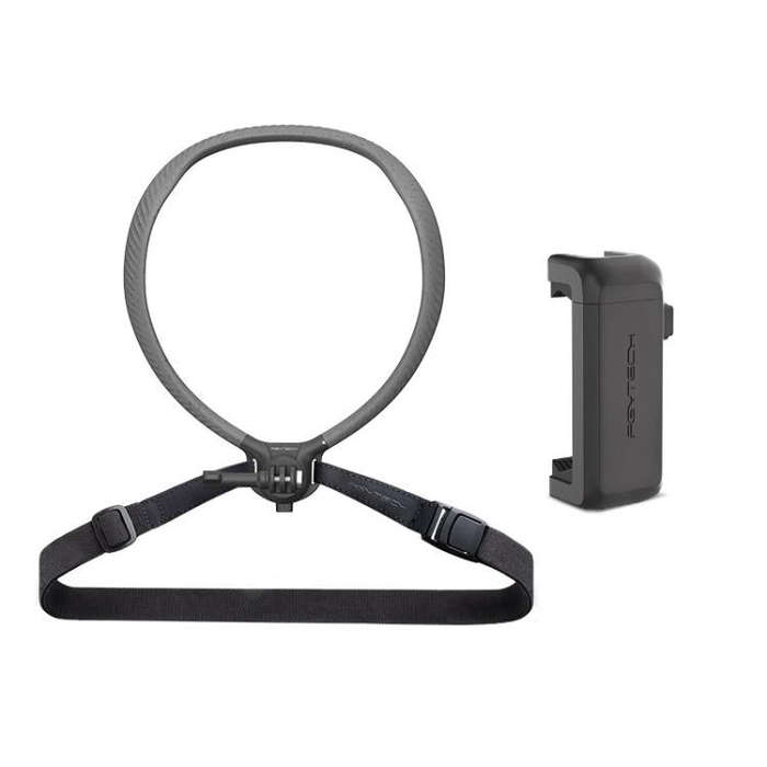 PGYTECH Sports Camera Neck Mount For Angled Shooting, Specifications: P-GM-153 Set