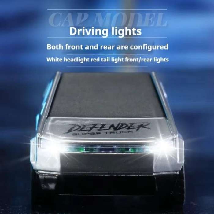 1:64 Mini Alloy 2.4Ghz Remote Control Car Children Rechargeable Model Car, Color: CO-5501E Gray