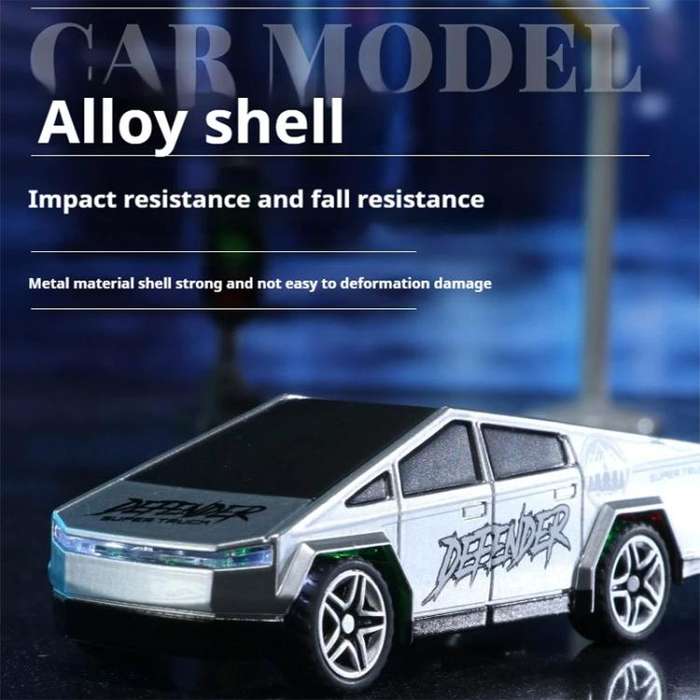 1:64 Mini Alloy 2.4Ghz Remote Control Car Children Rechargeable Model Car, Color: CO-5501E Gray