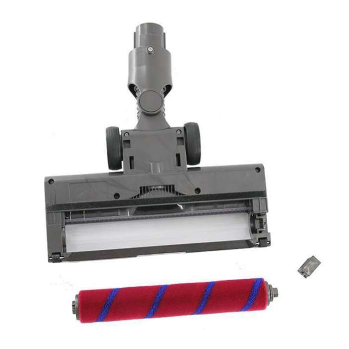 For Dyson V7 / V8 / V10 / V11 Vacuum Cleaner Floor Brush Head With LED Light 03B Roller Soft Velvet