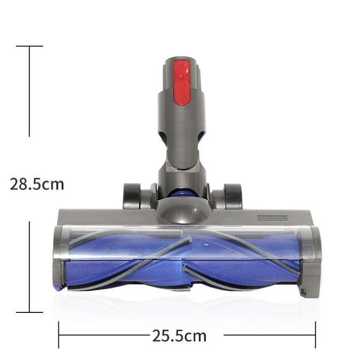 For Dyson V7 / V8 / V10 / V11 / V15 Vacuum Cleaner Direct Drive Anti-entanglement Brush Head with...